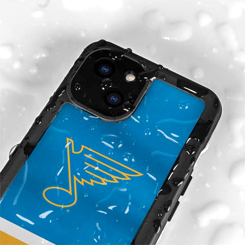 NHL St. Louis Blues Jersey iPhone 15 Waterproof Case