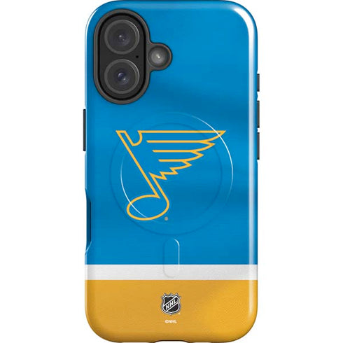 NHL St. Louis Blues Jersey iPhone 16 Magsafe Impact Case