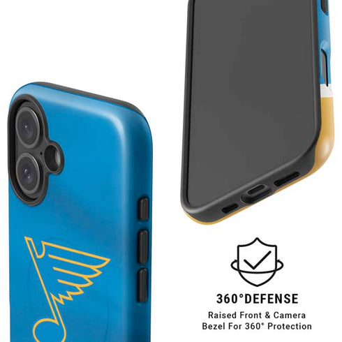 NHL St. Louis Blues Jersey iPhone 16 Plus Magsafe Impact Case