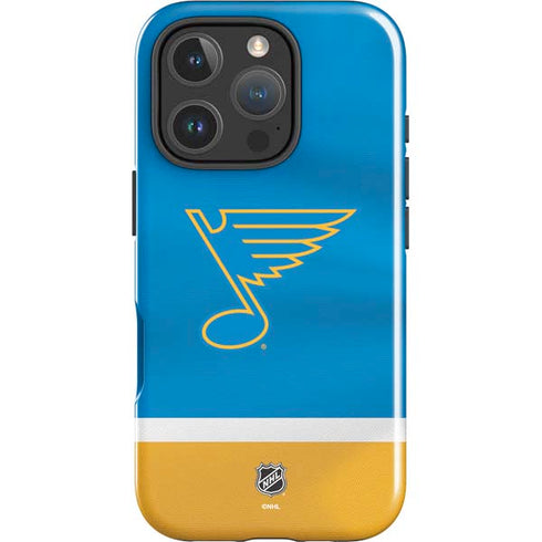 NHL St. Louis Blues Jersey iPhone 16 Pro Impact Case