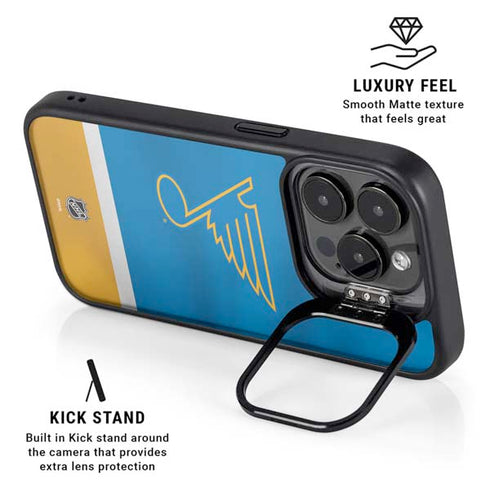 NHL St. Louis Blues Jersey iPhone 16 Pro Max Kickstand Case