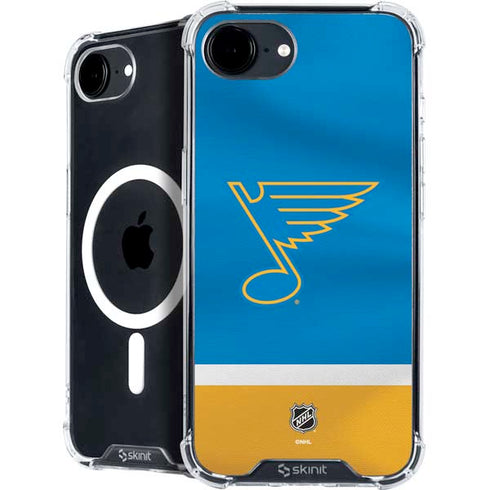NHL St. Louis Blues Jersey iPhone 16e MagSafe Case