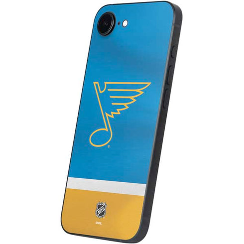 NHL St. Louis Blues Jersey iPhone 16e Skin
