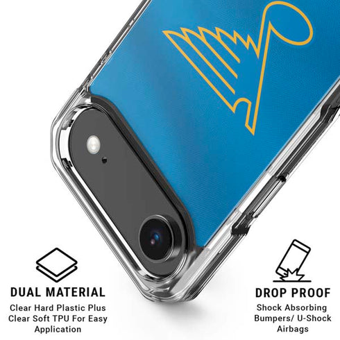 NHL St. Louis Blues Jersey iPhone 17 Air Clear Case