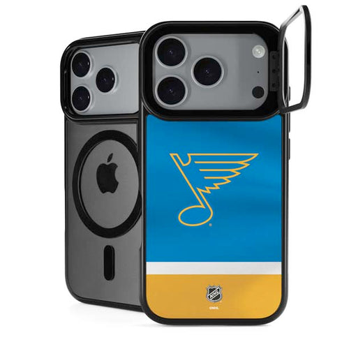NHL St. Louis Blues Jersey iPhone 17 Pro Max Kickstand Case