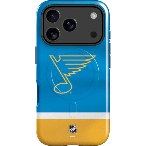 NHL St. Louis Blues Jersey iPhone 17 Pro Max Magsafe Impact Case