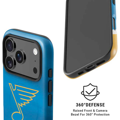 NHL St. Louis Blues Jersey iPhone 17 Pro Max Magsafe Impact Case