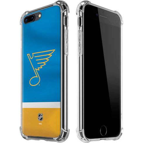 NHL St. Louis Blues Jersey iPhone 7/8 Plus Clear Case