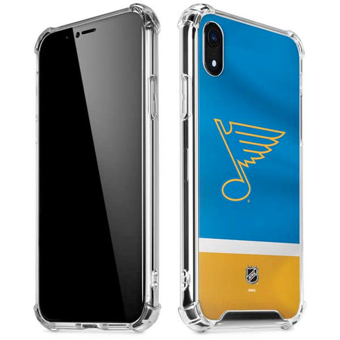 NHL St. Louis Blues Jersey iPhone XR Clear Case