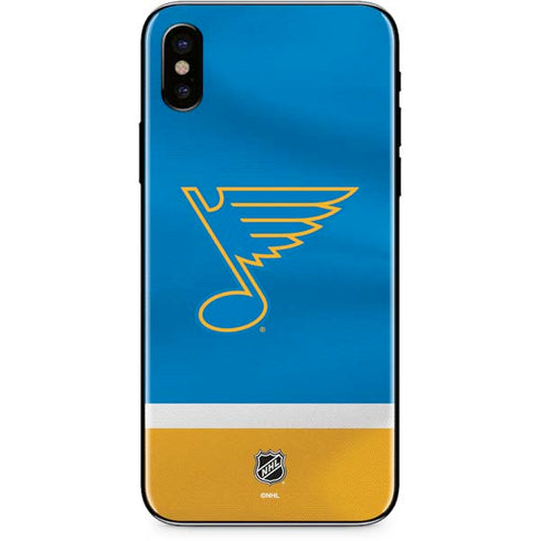 NHL St. Louis Blues Jersey iPhone XS Skin