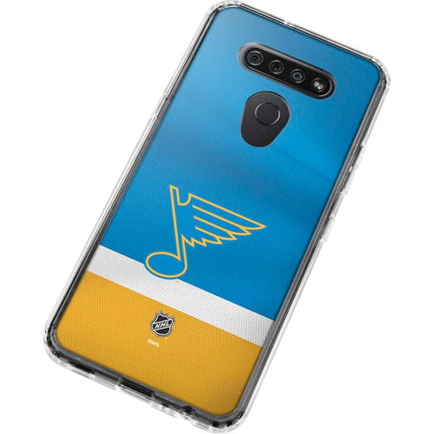 NHL St. Louis Blues Jersey LG K51/Q51 Clear Case