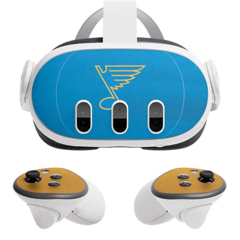NHL St. Louis Blues Jersey Meta Quest 3 Skin