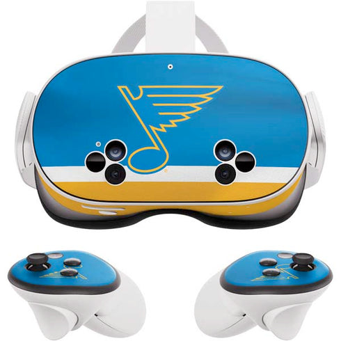 NHL St. Louis Blues Jersey Meta Quest 3S Skin