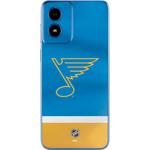 NHL St. Louis Blues Jersey Moto G Play 4G (2024) Skin
