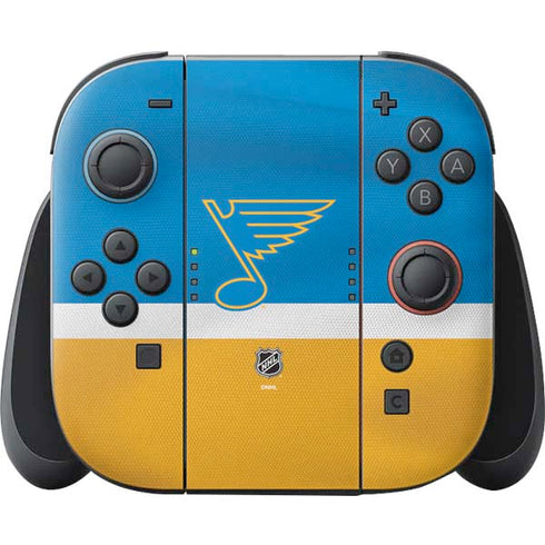 NHL St. Louis Blues Jersey Nintendo Switch 2 (2025) Joy-Con Controller Skin