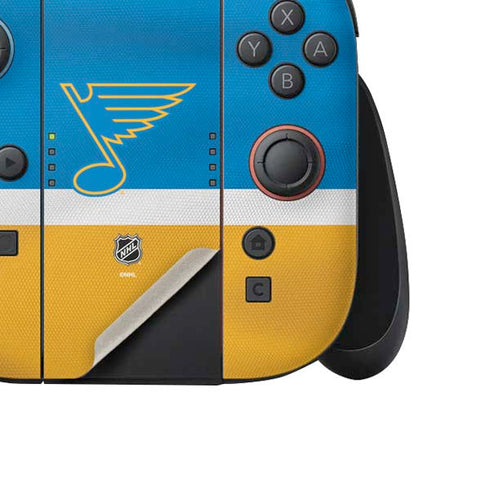 NHL St. Louis Blues Jersey Nintendo Switch 2 (2025) Joy-Con Controller Skin