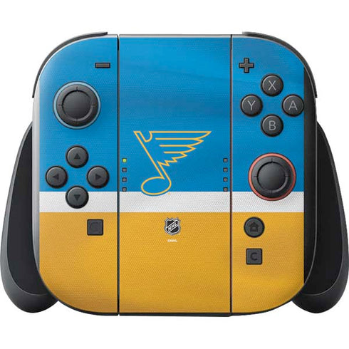 NHL St. Louis Blues Jersey Nintendo Switch 2 (2025) with Joy-Con Skin