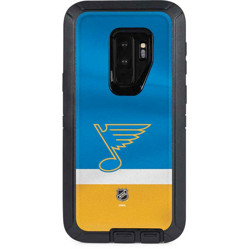 NHL St. Louis Blues Jersey Otterbox Defender Galaxy Skin