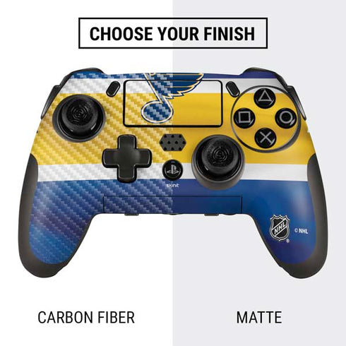 NHL St. Louis Blues Jersey PlayStation Scuf Vantage 2 Controller Skin