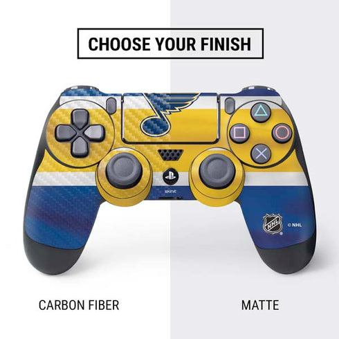 NHL St. Louis Blues Jersey PS4 Controller Skin
