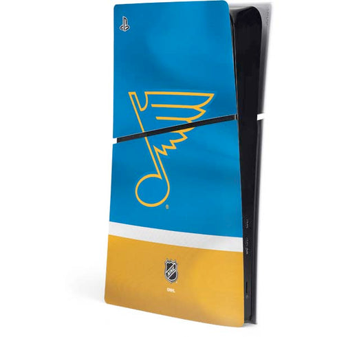 NHL St. Louis Blues Jersey PS5 Slim Digital Edition Console Skin