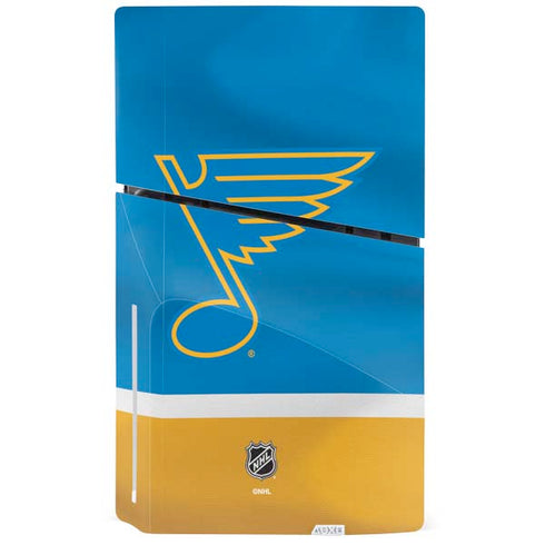 NHL St. Louis Blues Jersey PS5 Slim Disk Console Skin