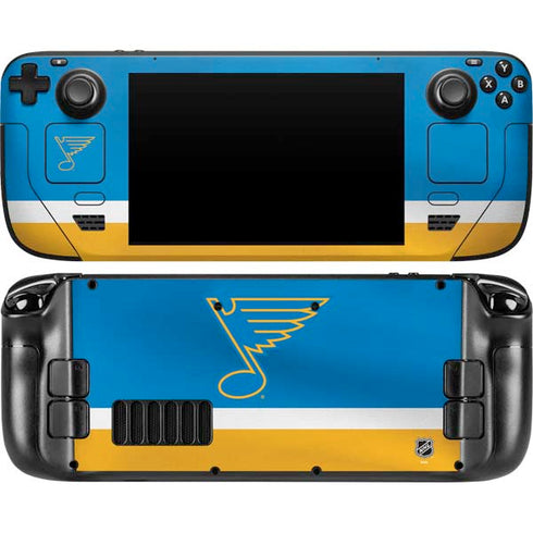 NHL St. Louis Blues Jersey Steam Deck Handheld Gaming Computer Skin