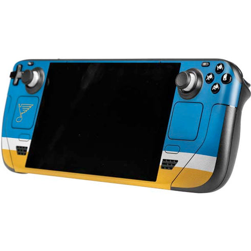 NHL St. Louis Blues Jersey Steam Deck Handheld Gaming Computer Skin