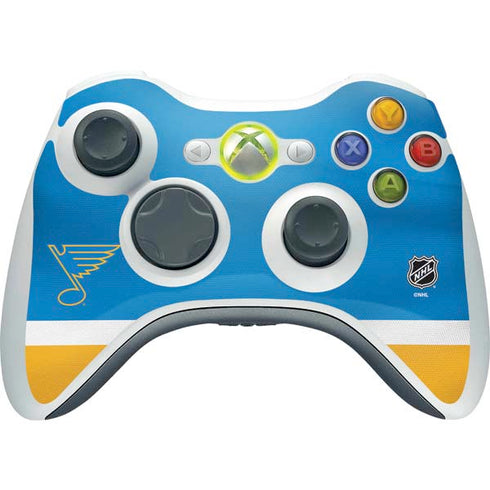 NHL St. Louis Blues Jersey Xbox 360 Wireless Controller Skin