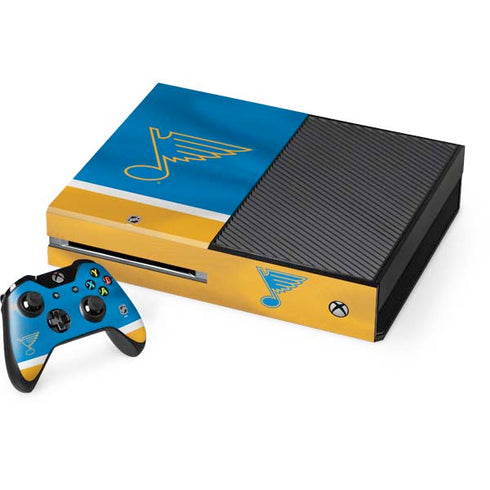 NHL St. Louis Blues Jersey Xbox One Console and Controller Bundle Skin
