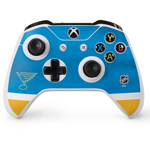 NHL St. Louis Blues Jersey Xbox One S Console and Controller Bundle Skin