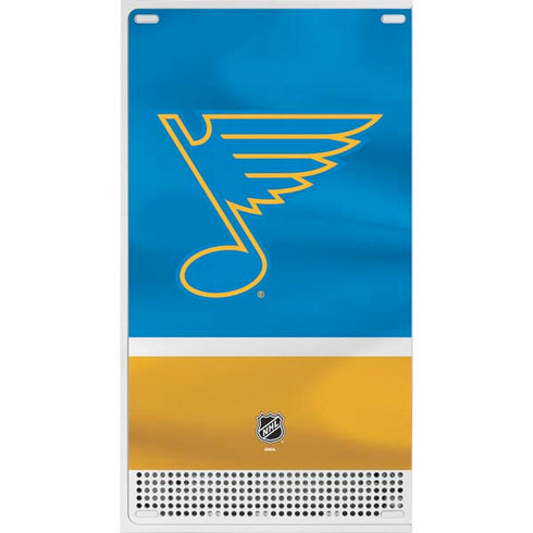 NHL St. Louis Blues Jersey Xbox Series S Console Skin