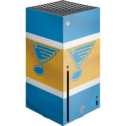 NHL St. Louis Blues Jersey Xbox Series X Console Skin