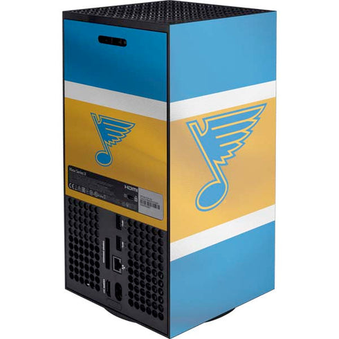 NHL St. Louis Blues Jersey Xbox Series X Console Skin
