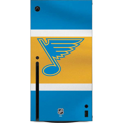 NHL St. Louis Blues Jersey Xbox Series X Console Skin