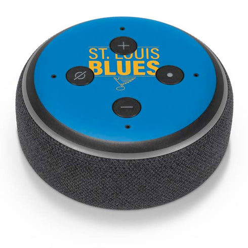 NHL St. Louis Blues Lineup Amazon Echo Dot Skin