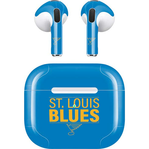 NHL St. Louis Blues Lineup Apple AirPods (3rd Gen 2021) Skin