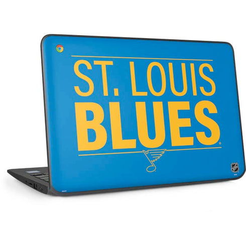 NHL St. Louis Blues Lineup HP Chromebook Skin