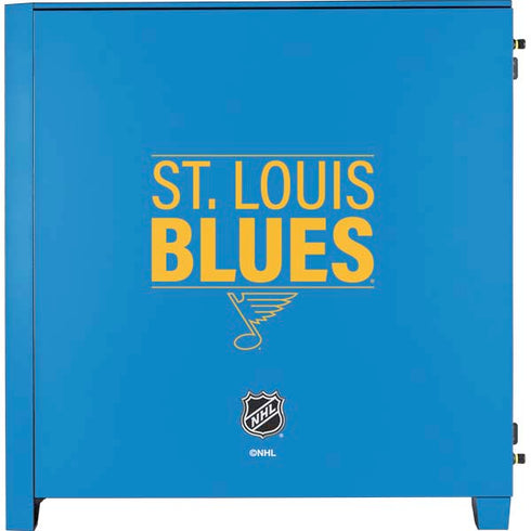 NHL St. Louis Blues Lineup Corsair 4000D Tempered Glass Mid-Tower ATX Case Skin