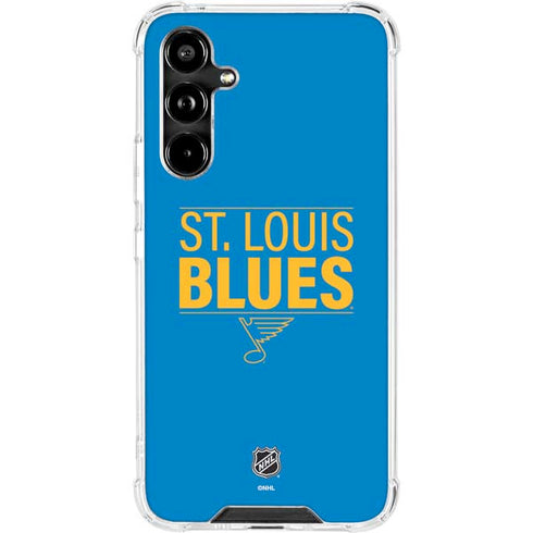 NHL St. Louis Blues Lineup Galaxy A54 5G Clear Case