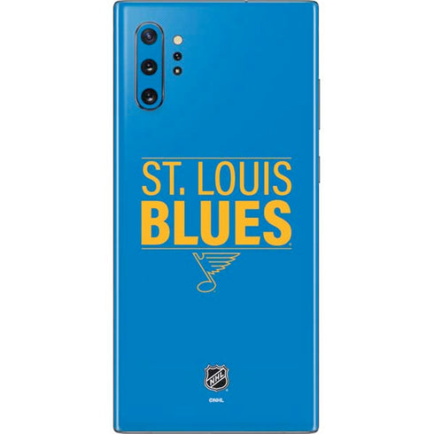 NHL St. Louis Blues Lineup Galaxy Note 10 Plus Skin