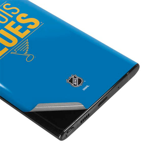 NHL St. Louis Blues Lineup Galaxy Note 10 Plus Skin