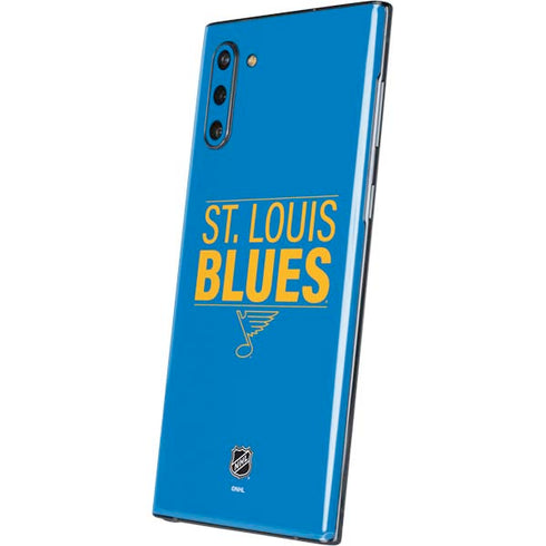 NHL St. Louis Blues Lineup Galaxy Note 10 Skin