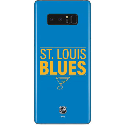 NHL St. Louis Blues Lineup Galaxy Note 8 Skin