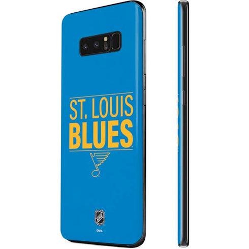 NHL St. Louis Blues Lineup Galaxy Note 8 Skin