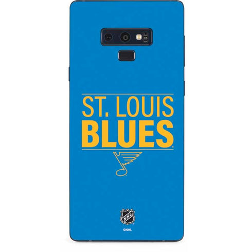 NHL St. Louis Blues Lineup Galaxy Note 9 Skin