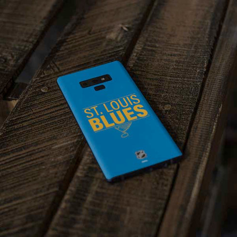 NHL St. Louis Blues Lineup Galaxy Note 9 Skin