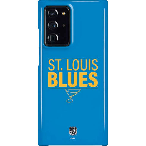 NHL St. Louis Blues Lineup Galaxy Note20 Ultra 5G Lite Case