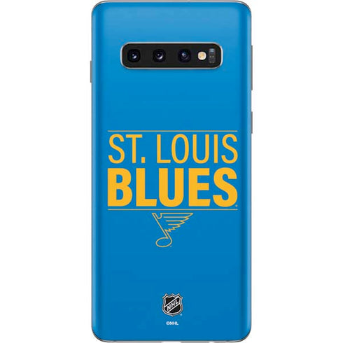 NHL St. Louis Blues Lineup Galaxy S10 Skin