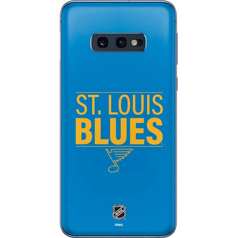 NHL St. Louis Blues Lineup Galaxy S10e Skin